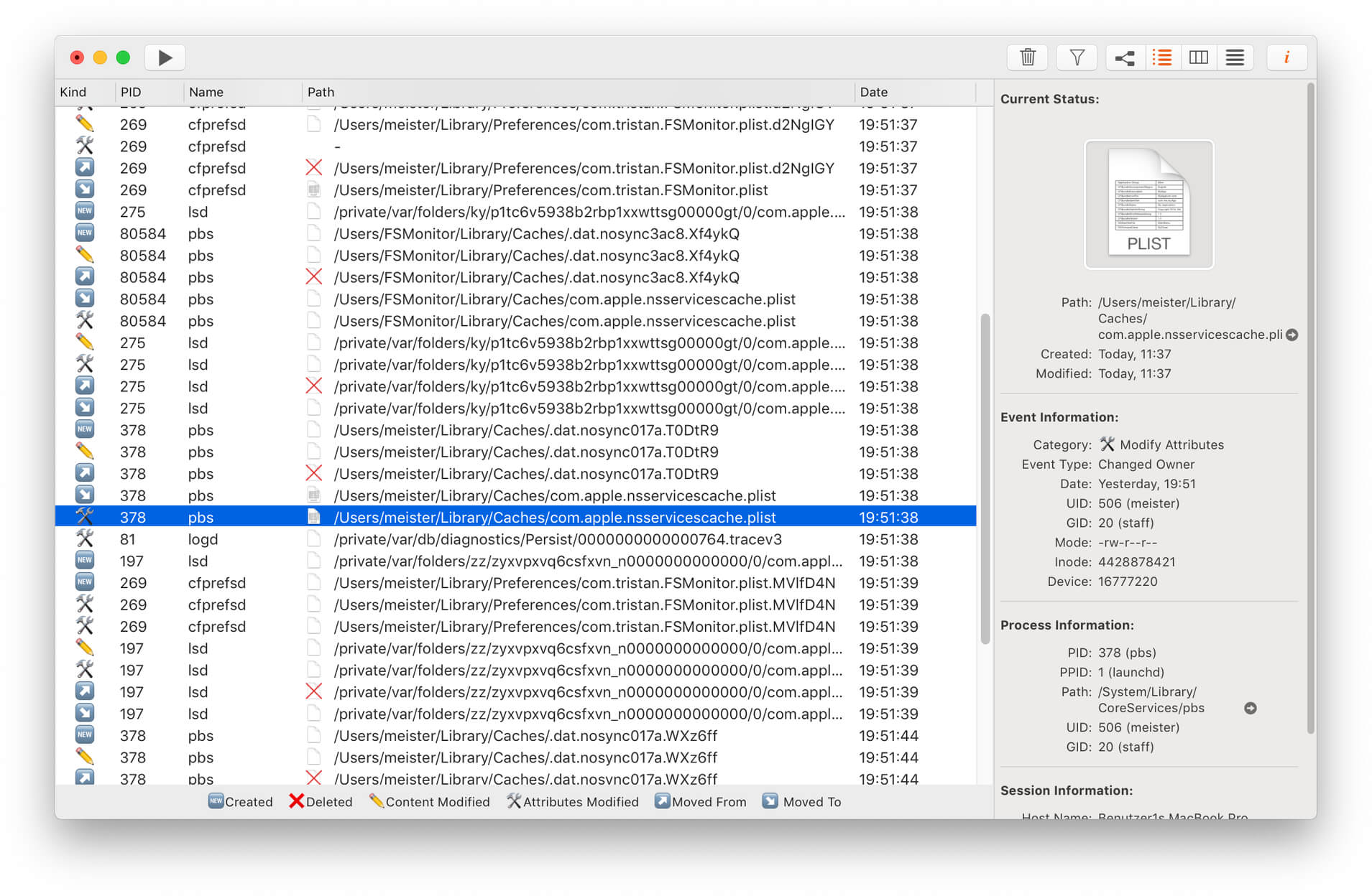 FSMonitor 1.1.1 (130) 监视文件系统中的所有更改 FSMonitor 1.1.1 (130) 监视文件系统中的所有更改