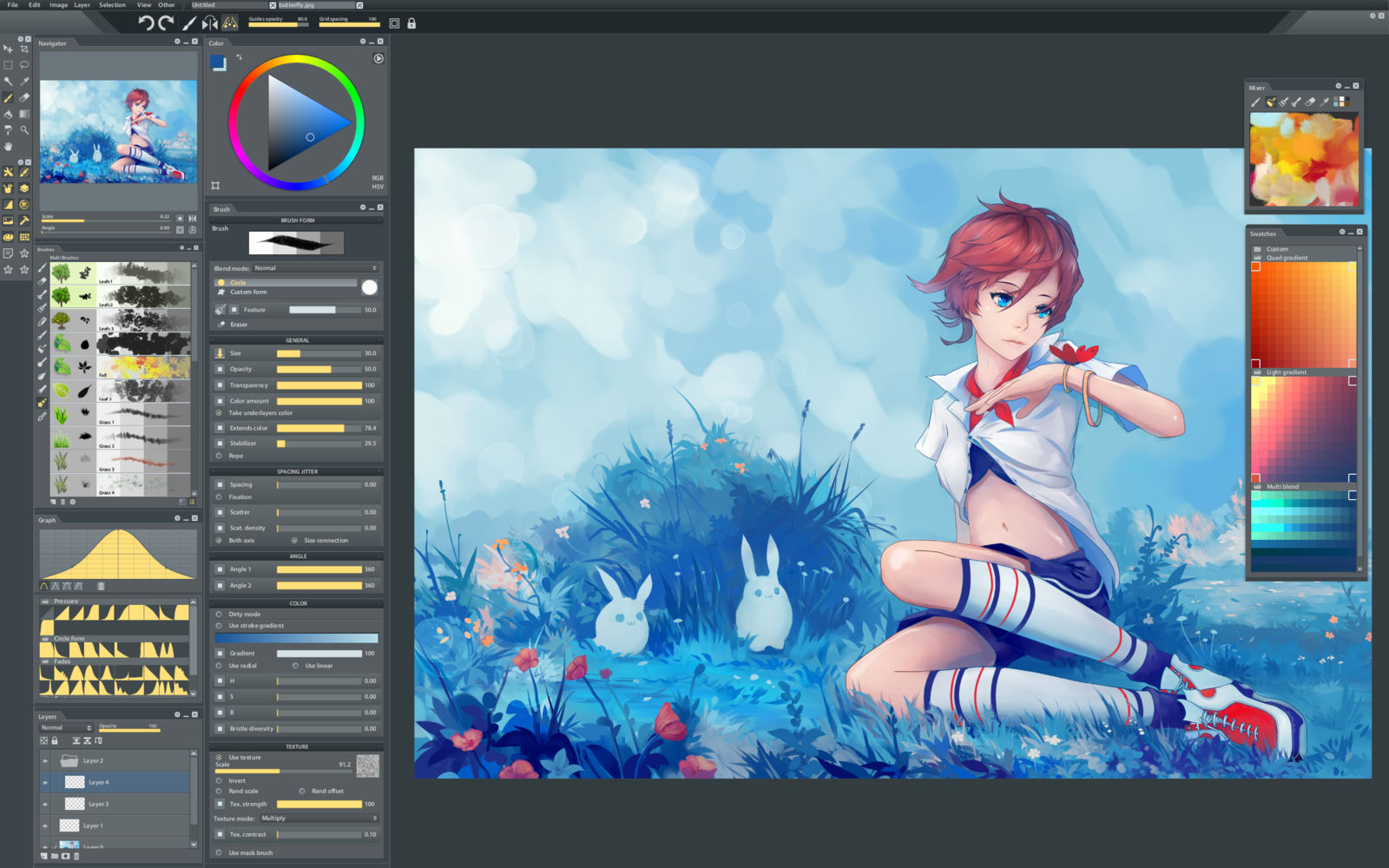 Paintstorm Studio 2.43.120120 专业数字绘画软件