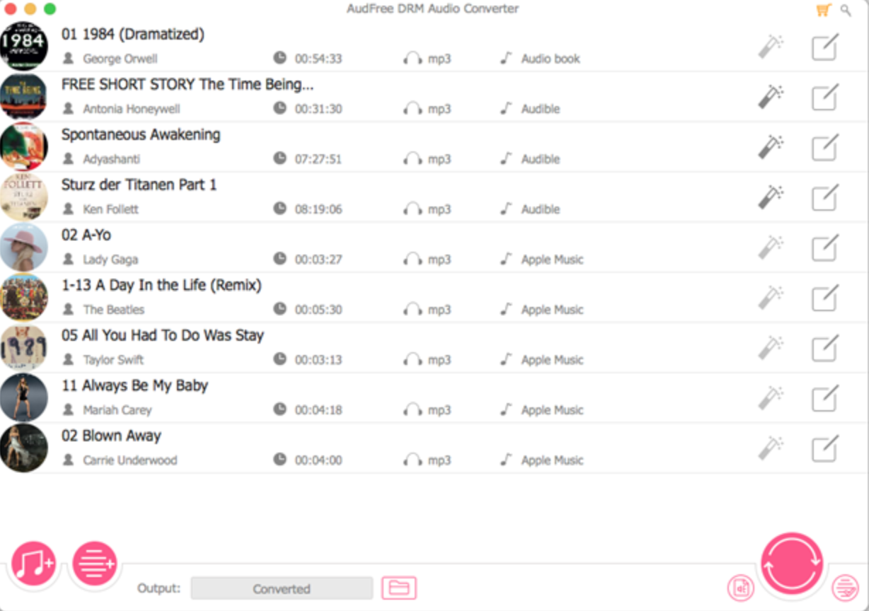 AudFree DRM Audio Converter 2.3.0 DRM音频转换器
