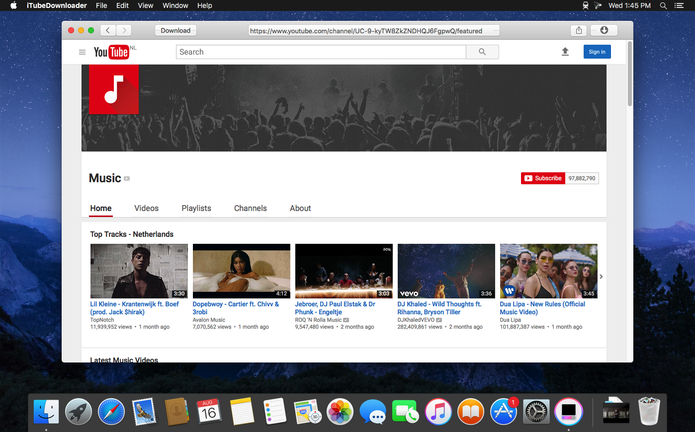 iTubeDownloader 6.5.9 YouTube下载器 iTubeDownloader 6.5.9 YouTube下载器