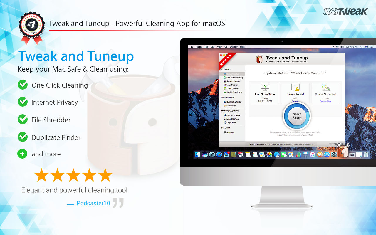 Tweak and Tuneup 2.9.0 系统优化工具 Tweak and Tuneup 2.9.0 系统优化工具