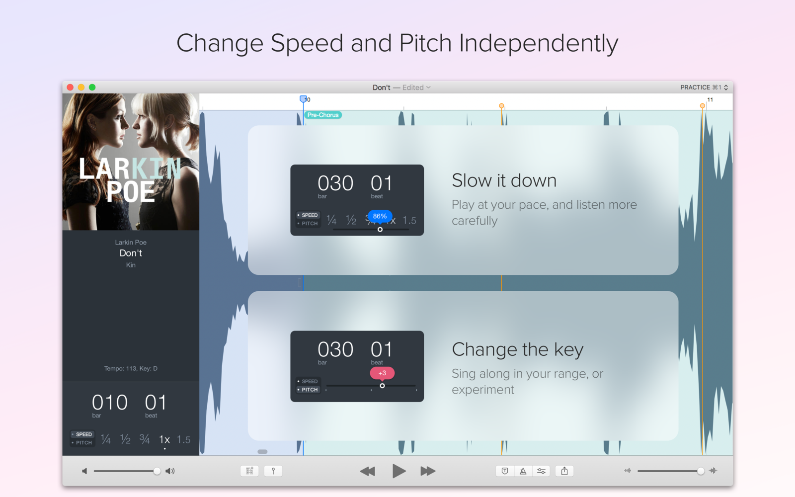 Capo 3.8.1 音乐辅助学习软件 Capo 3.8.1 音乐辅助学习软件