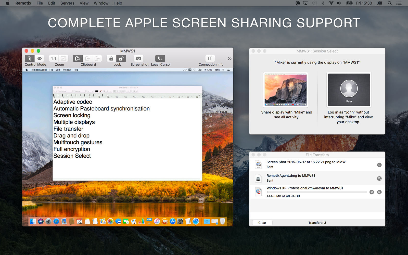 Remotix VNC & RDP 5.1.1 远程控制软件 Remotix VNC & RDP 5.1.1 远程控制软件