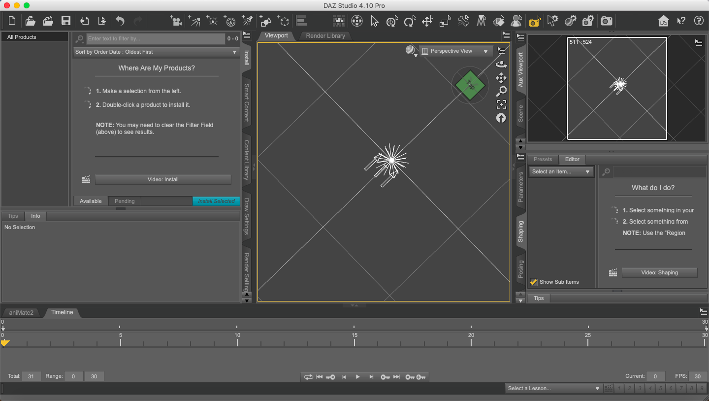 DAZ Studio Pro 4.12.0.86 3D动画制作软件 DAZ Studio Pro 4.12.0.86 3D动画制作软件