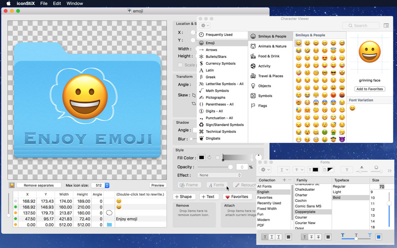iconStiX 3.9 制作个性文件夹 iconStiX 3.9 制作个性文件夹