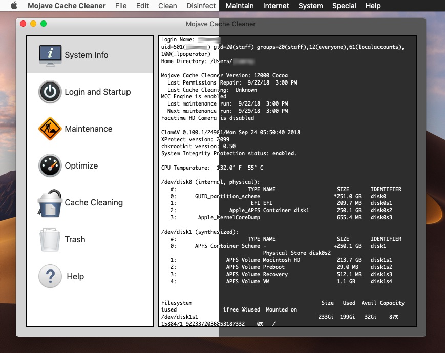 Mojave Cache Cleaner 12.0.6 系统清理软件