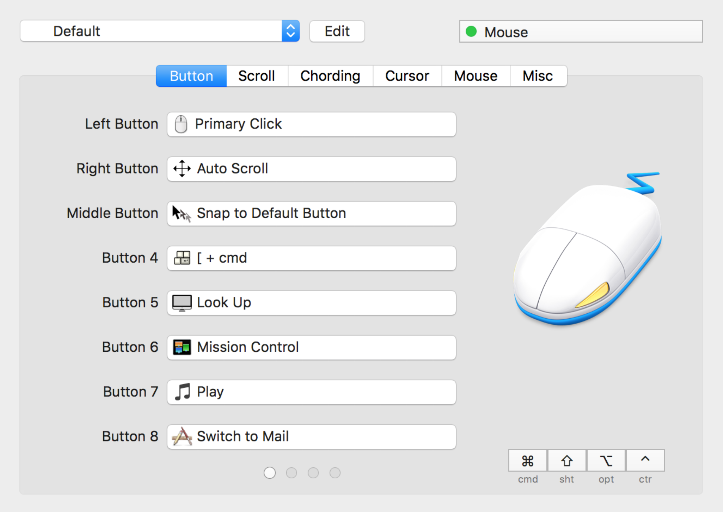 SteerMouse 5.3.7 第三方鼠标驱动程序 SteerMouse 5.3.7 第三方鼠标驱动程序