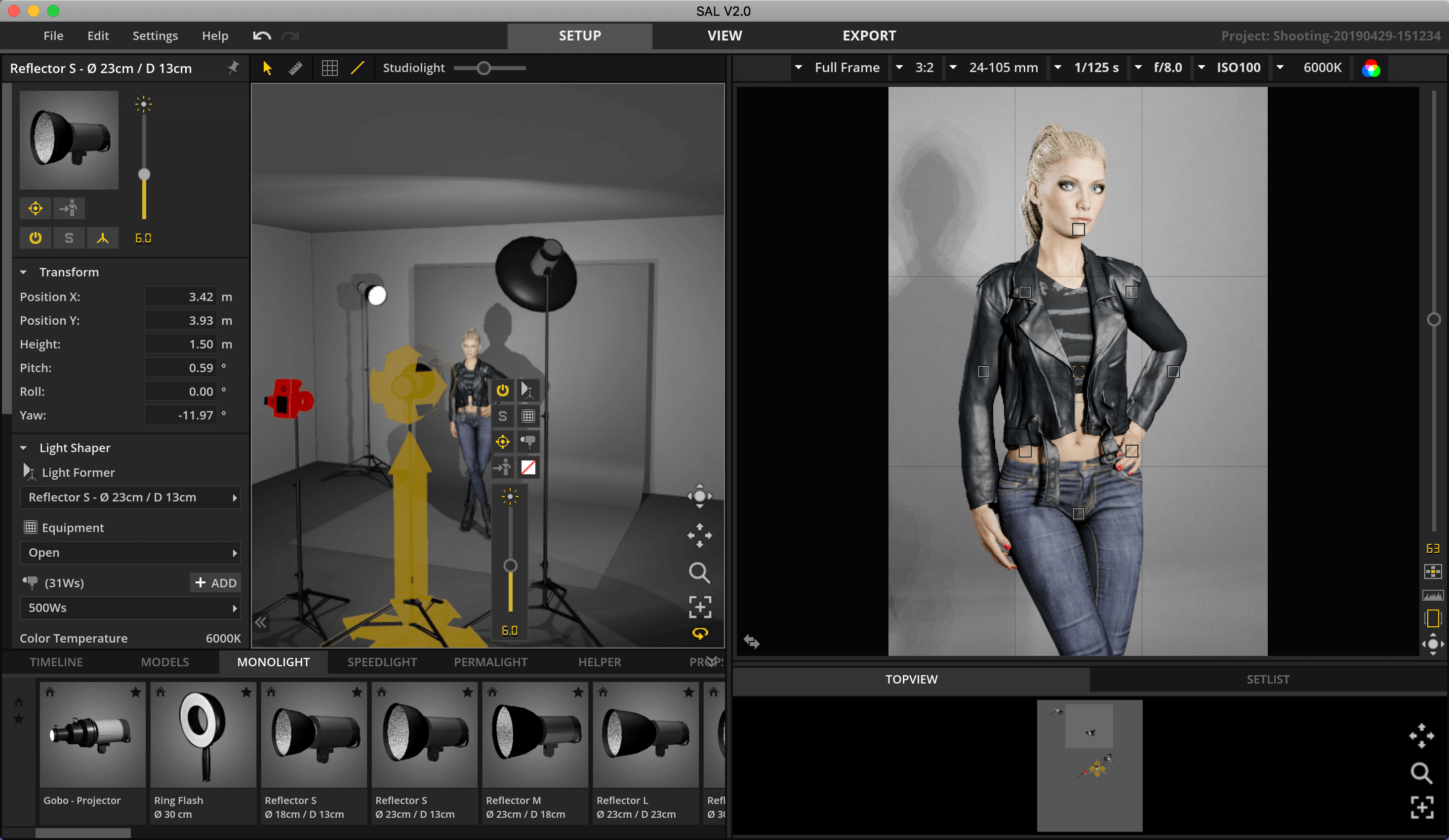 set.a.light 3D 2.00.11 3D室内摄影布光软件 set.a.light 3D 2.00.11 3D室内摄影布光软件