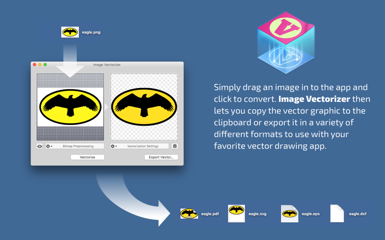 Image Vectorizer 1.6 矢量图转换工具 Image Vectorizer 1.6 矢量图转换工具