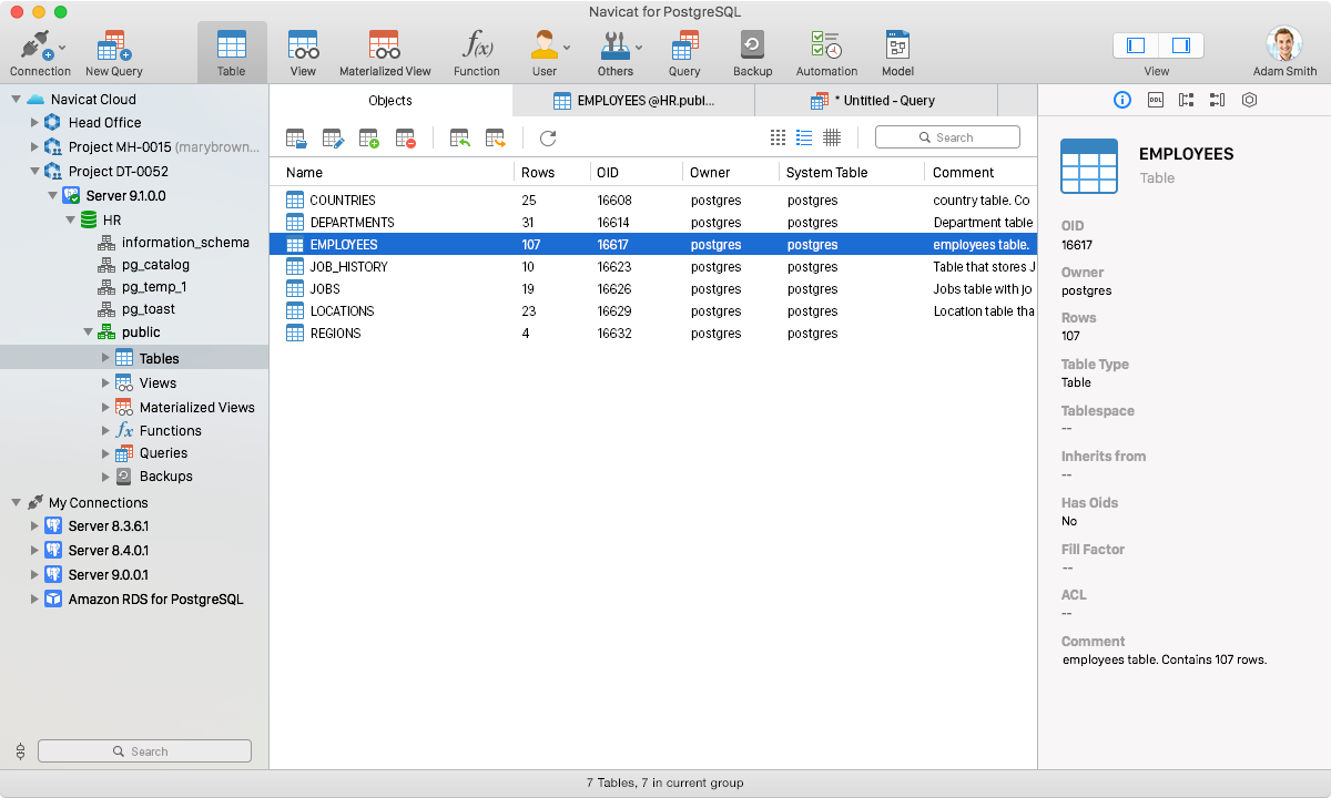Navicat for PostgreSQL 12.1.19 数据库开发图形工具 Navicat for PostgreSQL 12.1.19 数据库开发图形工具