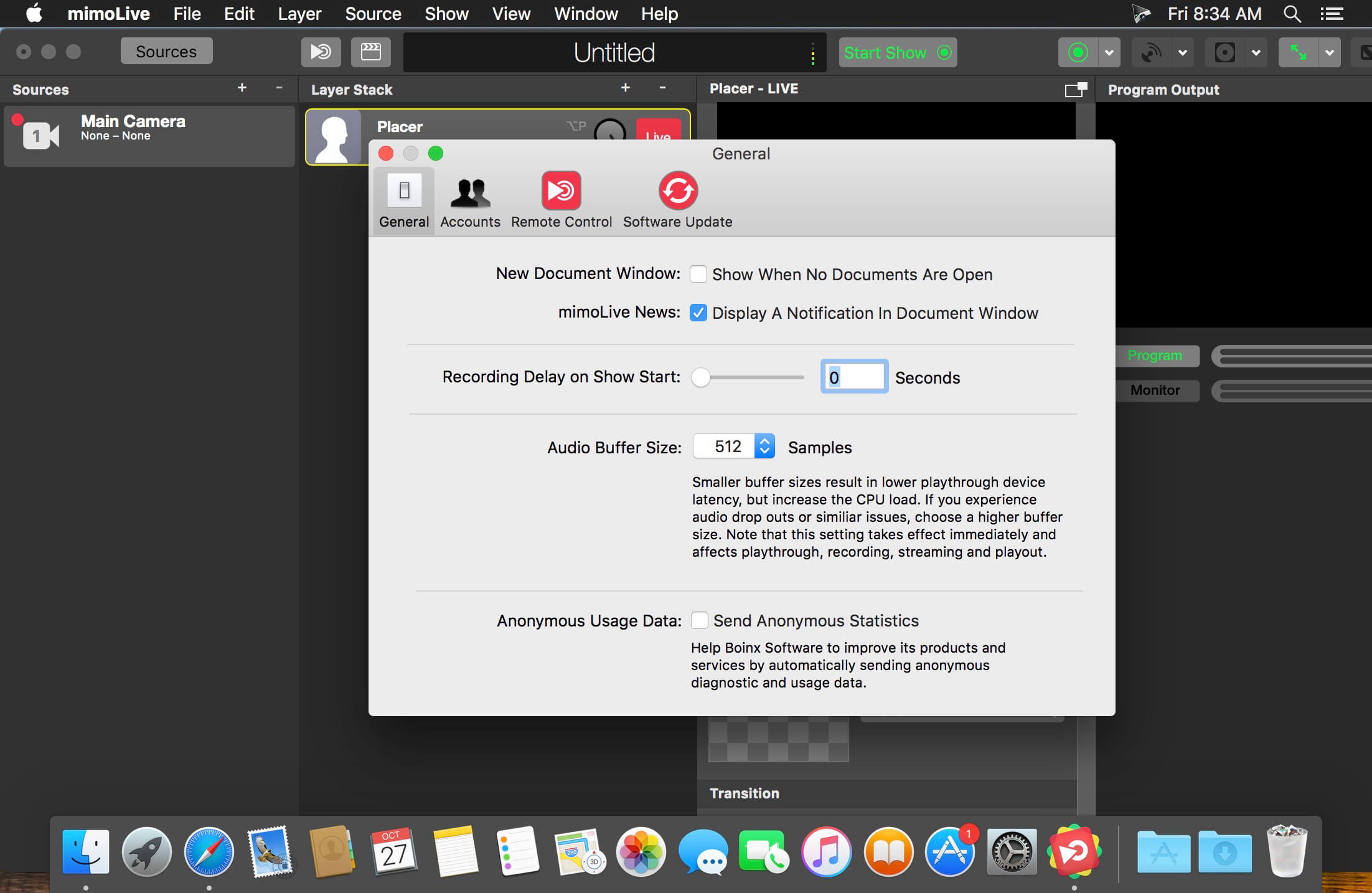 Boinx mimoLive 4.7.3 流媒体直播录制工具 Boinx mimoLive 4.7.3 流媒体直播录制工具