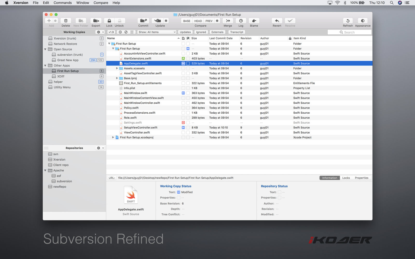 Xversion 1.3.6 Subversion版本控制工具 Xversion 1.3.6 Subversion版本控制工具