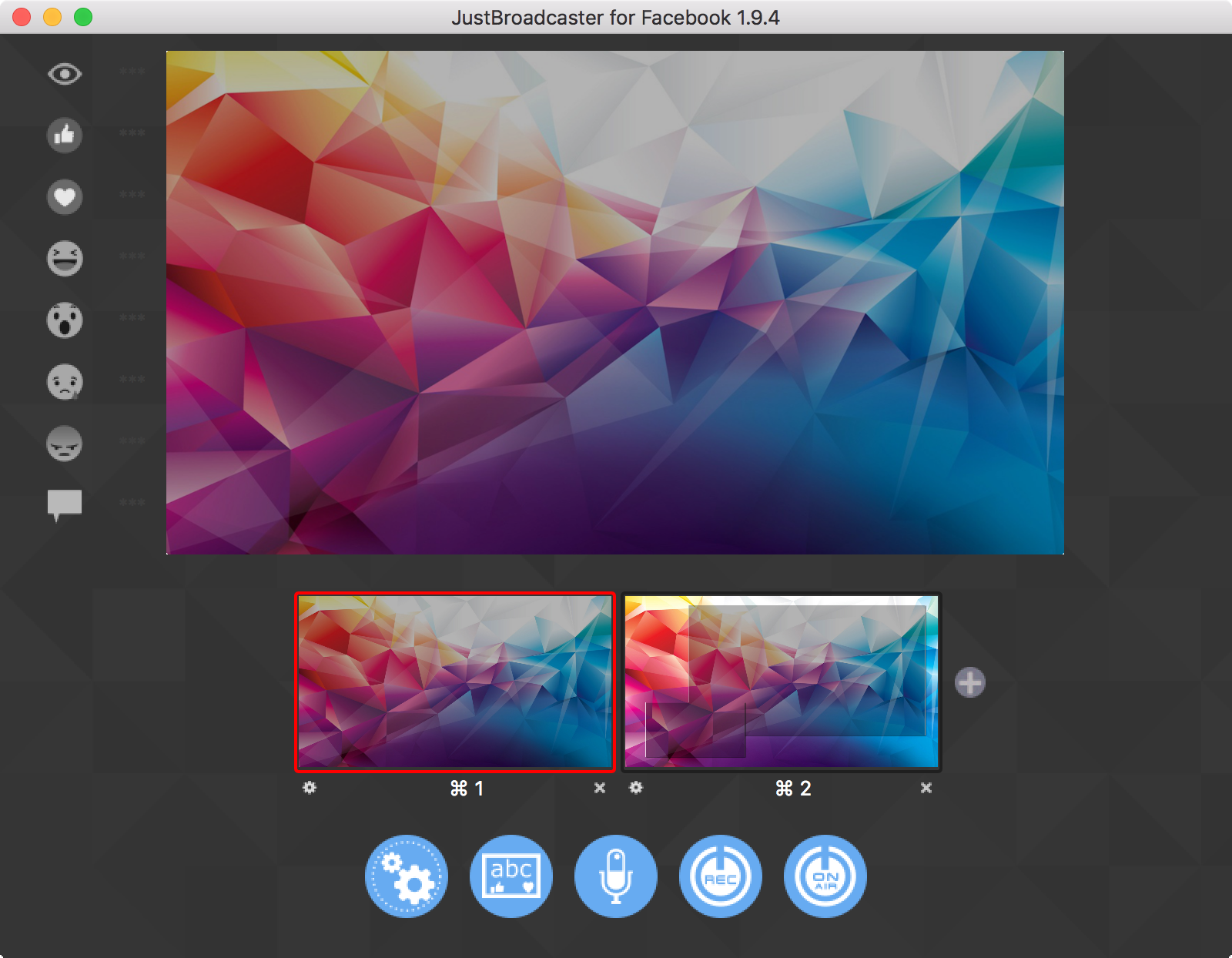 JustBroadcaster for Facebook 2.1.6 Facebook流式传输