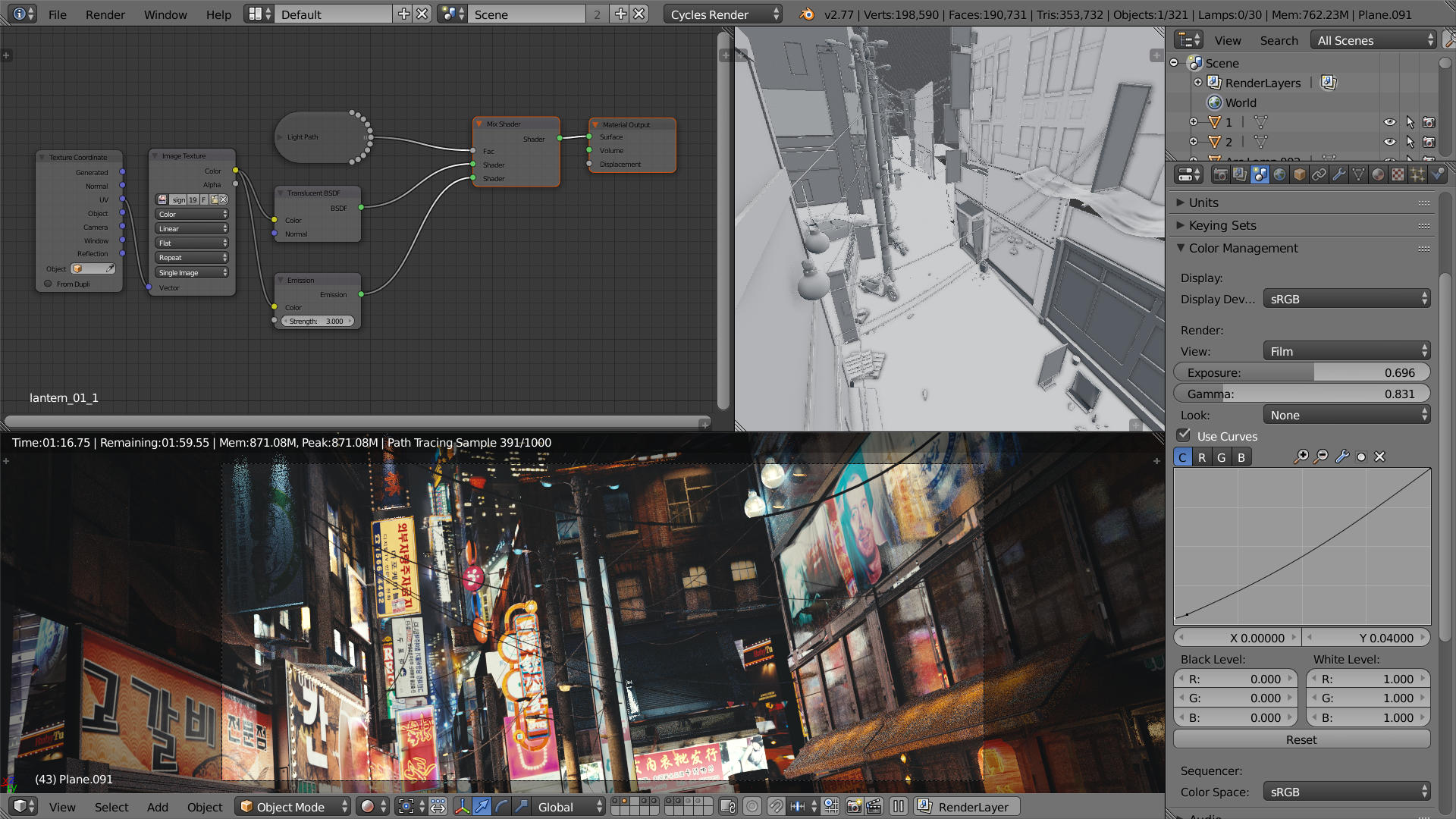 Blender 2.79b 3D动画制作软件