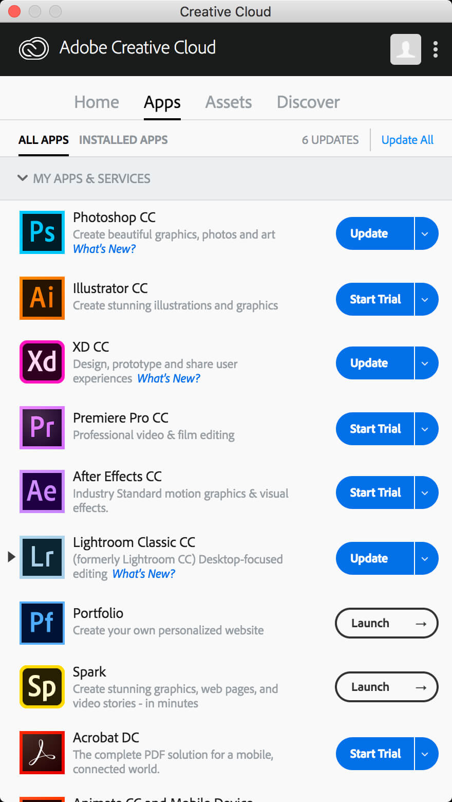 Adobe Creative Cloud 4.8.0.410 Adobe系列下载更新工具 Adobe Creative Cloud 4.8.0.410 Adobe系列下载更新工具