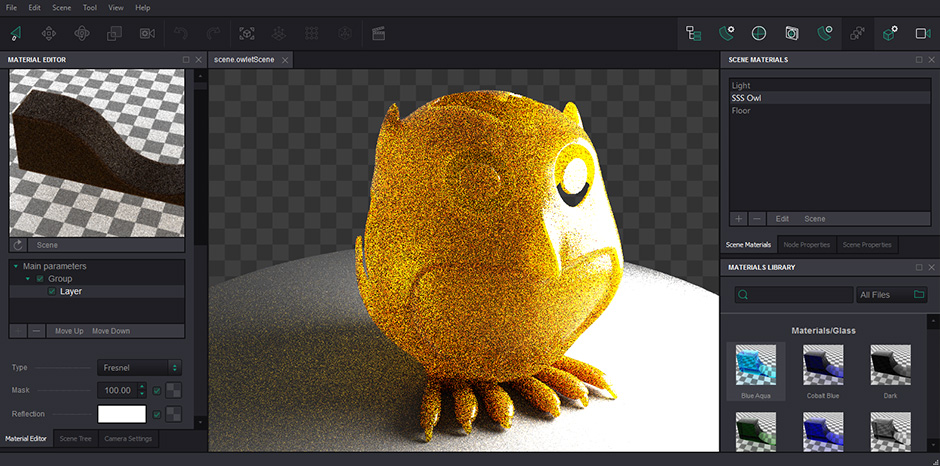 Owlet 1.7 3D渲染软件 Owlet 1.7 3D渲染软件
