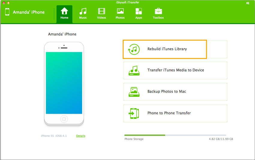 iSkysoft iTransfer 4.5.2.1 文件备份传输工具 iSkysoft iTransfer 4.5.2.1 文件备份传输工具