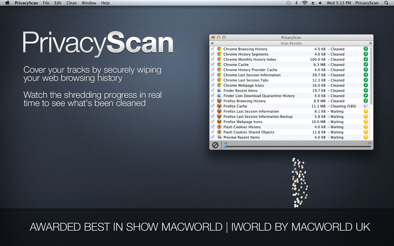 PrivacyScan 1.9.5 Apple隐私应用程序 PrivacyScan 1.9.5 Apple隐私应用程序