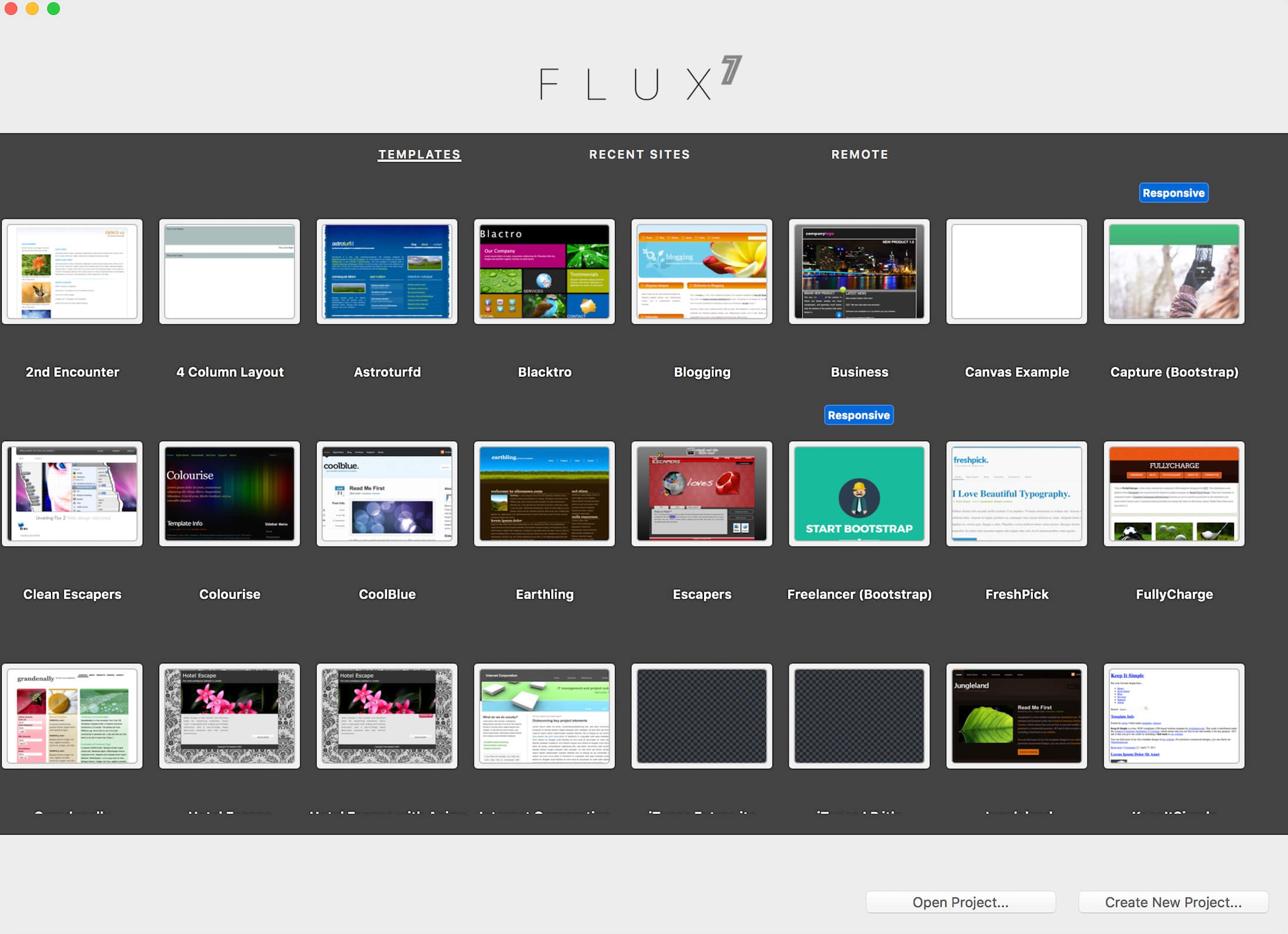 Flux 7.1.11 网页设计软件 Flux 7.1.11 网页设计软件
