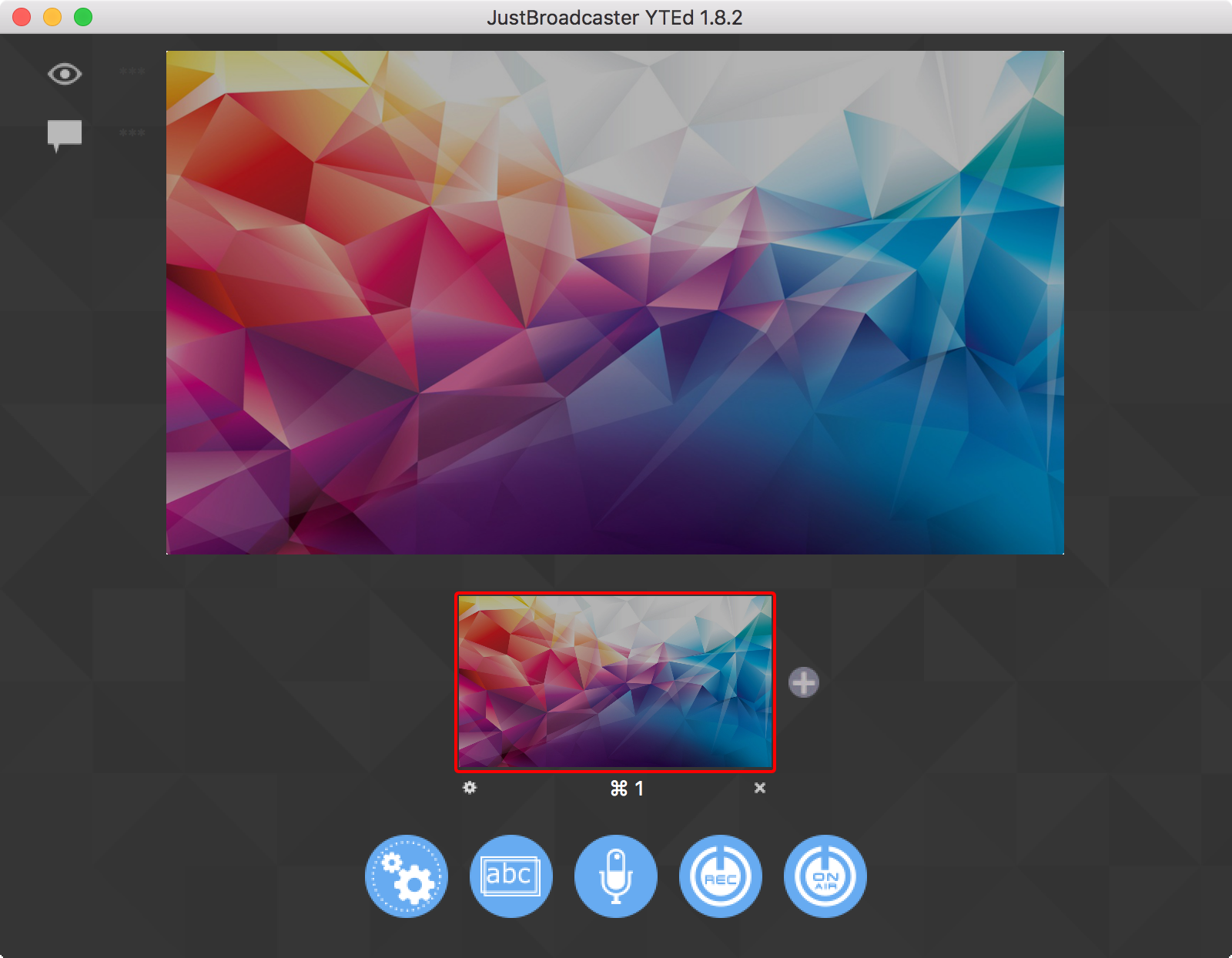 JustBroadcaster for YouTube 2.1 YouTube流式传输 JustBroadcaster for YouTube 2.1 YouTube流式传输
