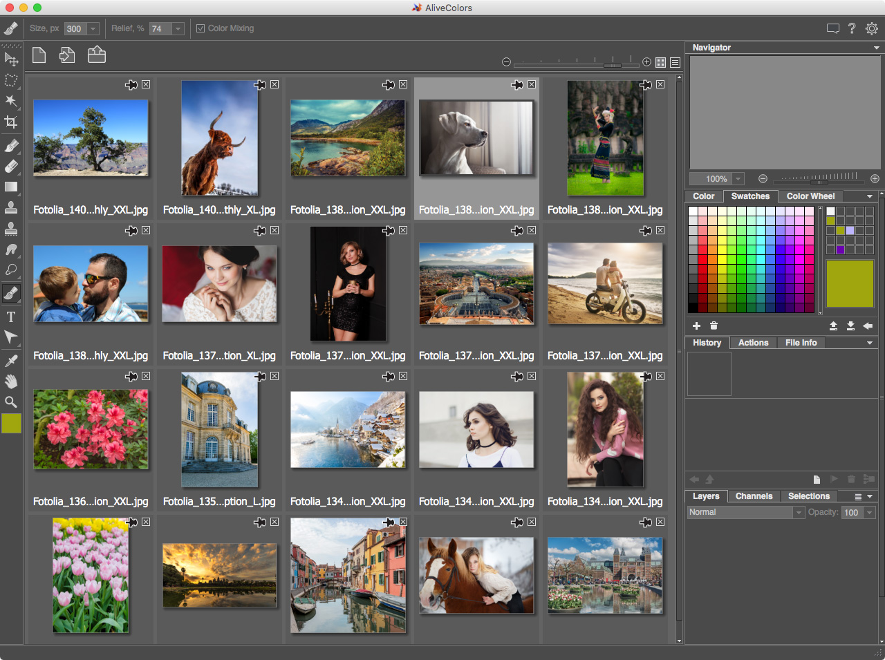 AliveColors 1.3.1874 图像编辑软件 AliveColors 1.3.1874 图像编辑软件