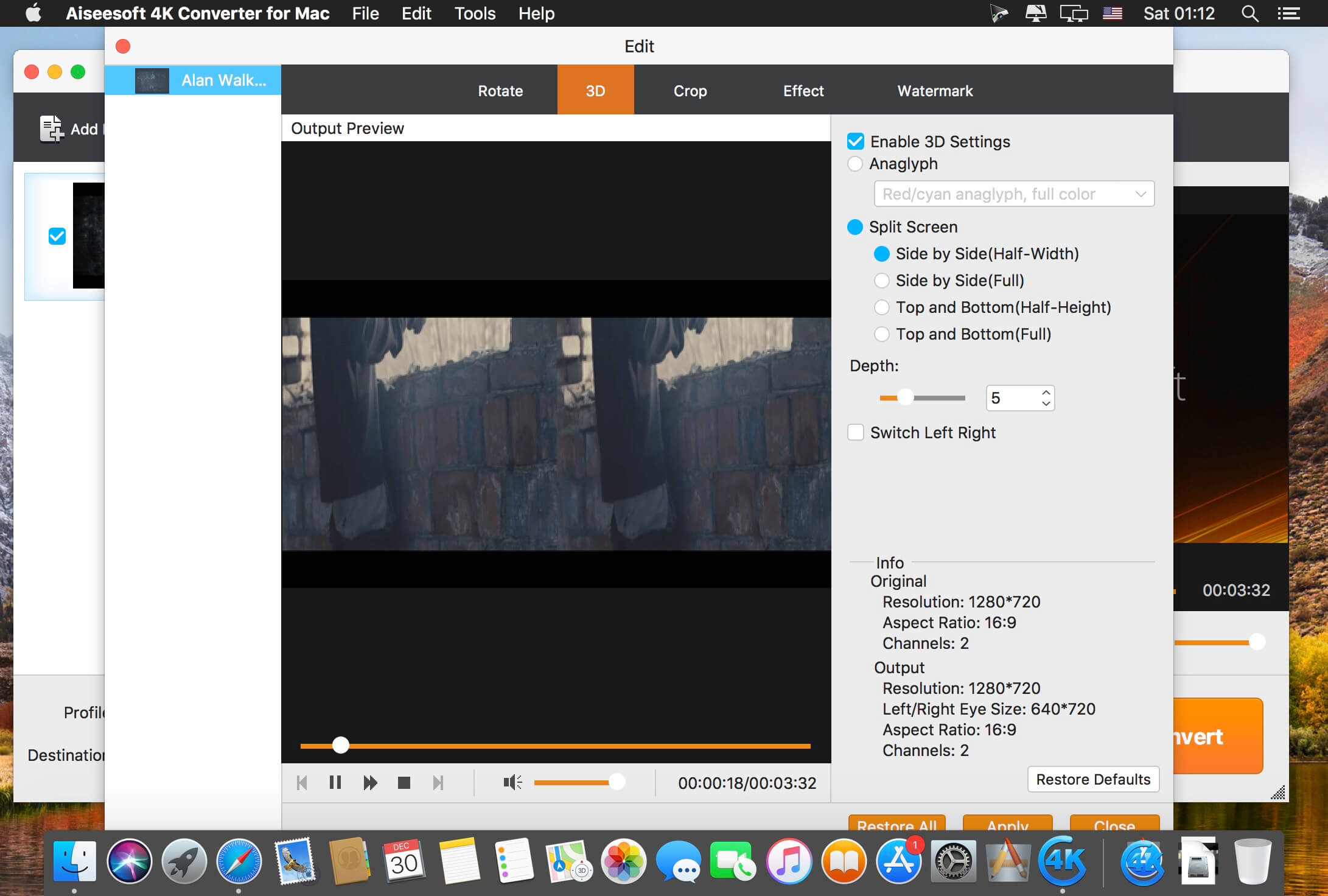 Aiseesoft 4K Converter for Mac 9.2.6 4K视频转换软件 Aiseesoft 4K Converter for Mac 9.2.6 4K视频转换软件