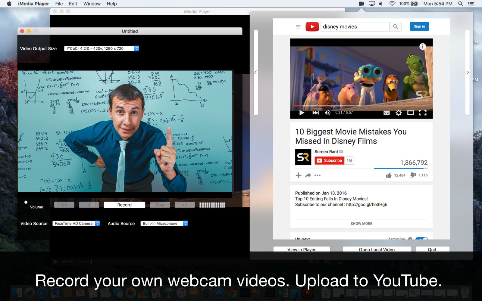 Flix Player for YouTube 2.1.1 菜单栏快速访问YouTube工具 Flix Player for YouTube 2.1.1 菜单栏快速访问YouTube工具