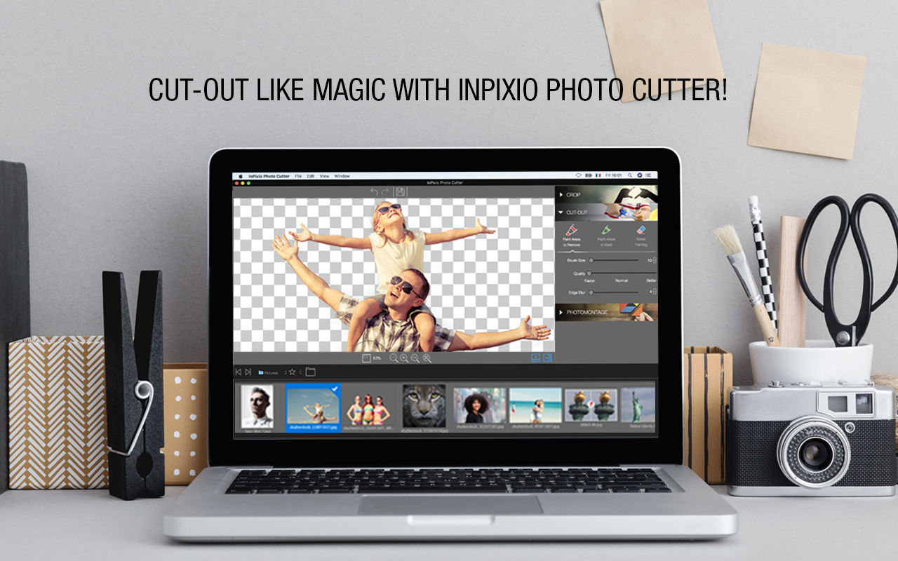 InPixio Photo Cutter 1.2.37 快速抠图软件 InPixio Photo Cutter 1.2.37 快速抠图软件