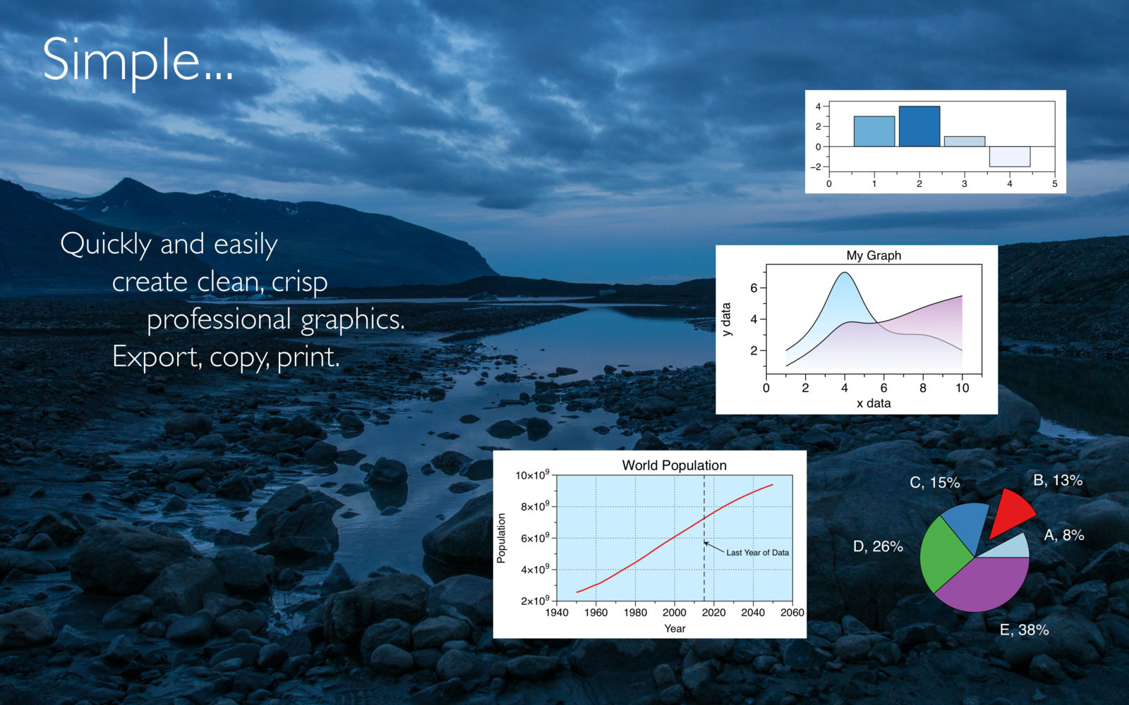 DataGraph 4.0.1 强大的图形程序 DataGraph 4.0.1 强大的图形程序