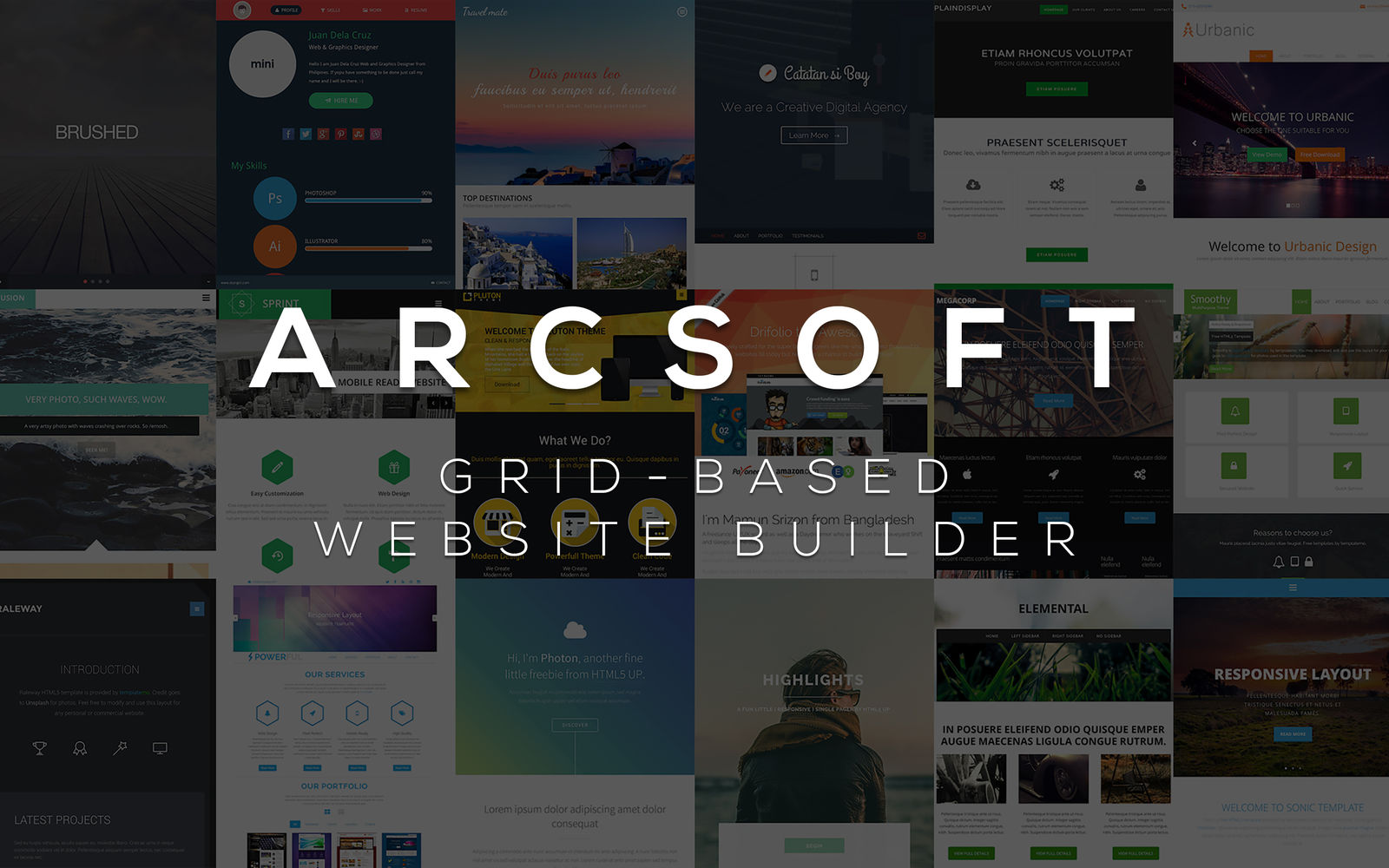 ARCSOFT 1.4 网站的制作和设计 ARCSOFT 1.4 网站的制作和设计