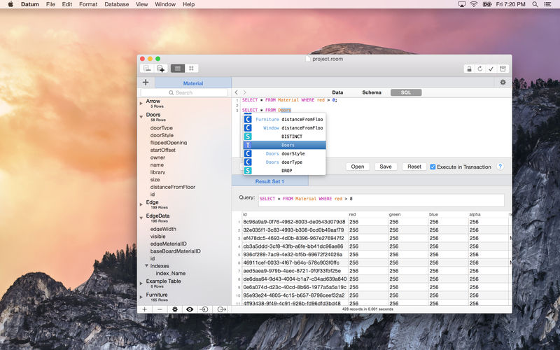 Datum 7.0.1 SQLite数据库客户端
