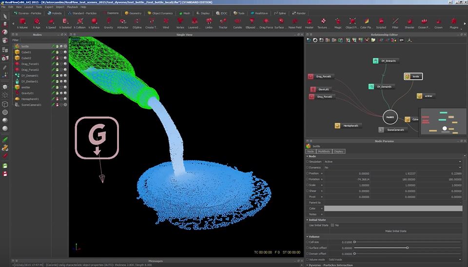 Realflow 9.1.2.0193 流体动力学模拟软件 Realflow 9.1.2.0193 流体动力学模拟软件