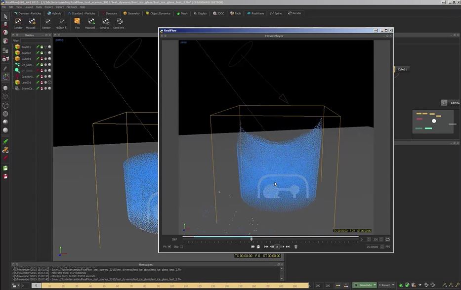 Realflow 9.1.2.0193 流体动力学模拟软件 Realflow 9.1.2.0193 流体动力学模拟软件