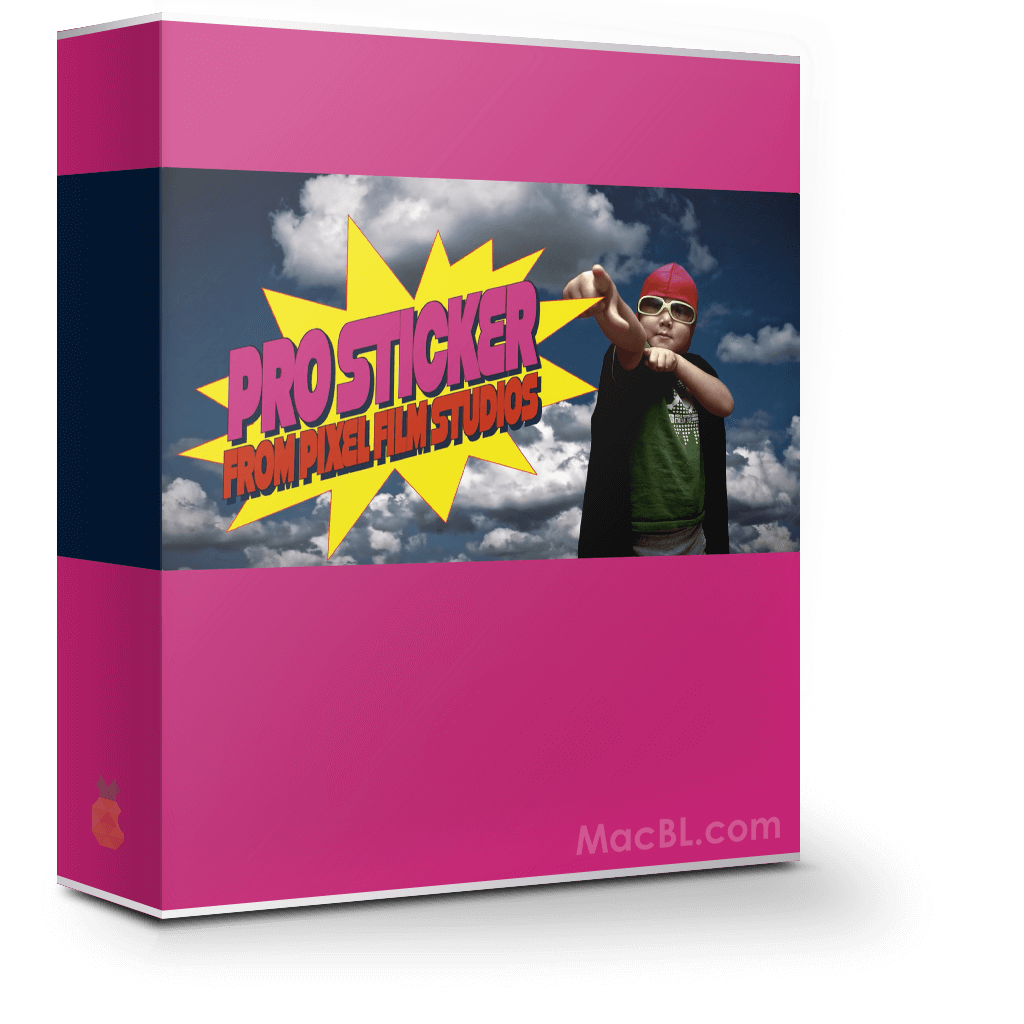 ProSticker 1.0 卡通文字对话框效果