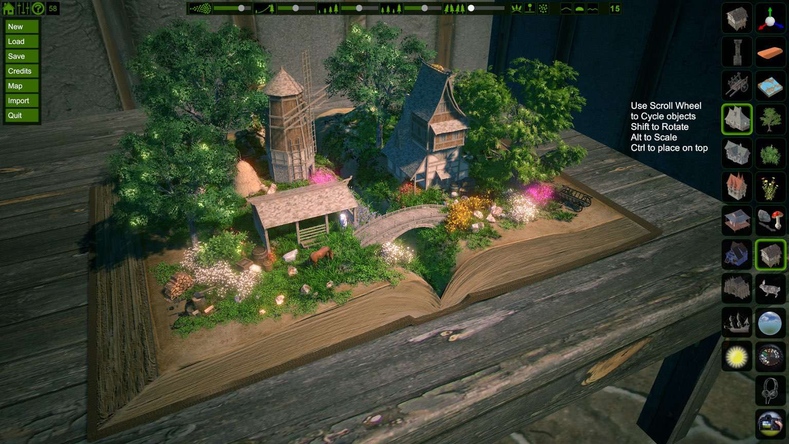 FlowScape 1.5 3D绘图景观模拟游戏 FlowScape 1.5 3D绘图景观模拟游戏