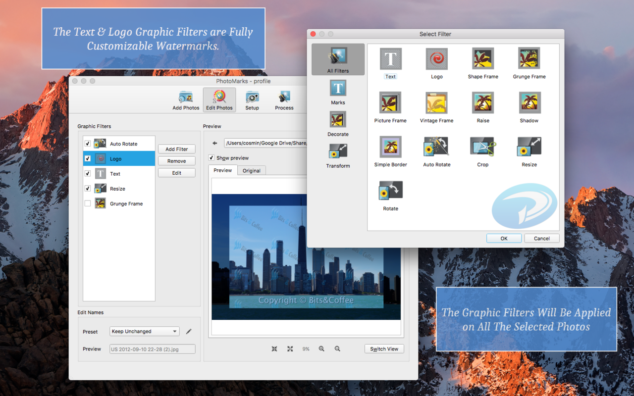 PhotoMarks 3.0 图片水印添加工具 PhotoMarks 3.0 图片水印添加工具