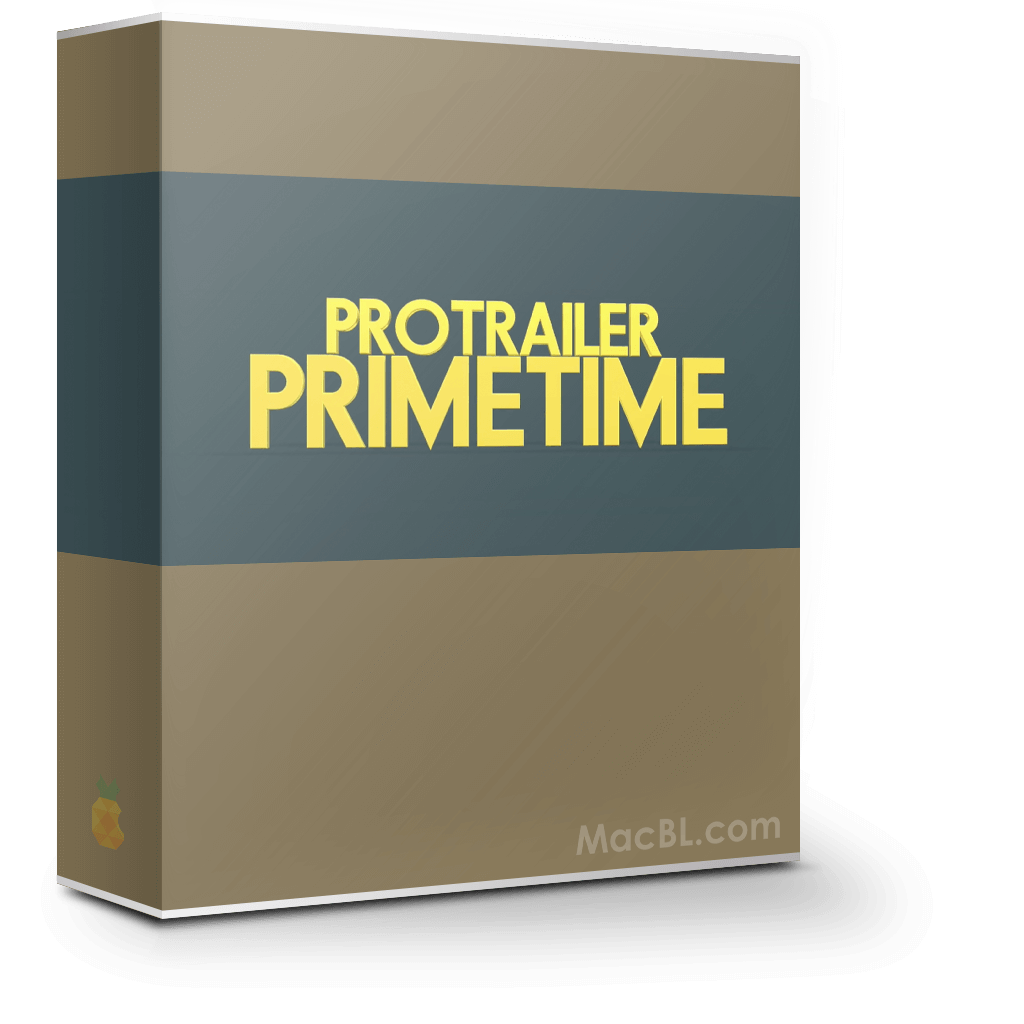 ProTrailer Prime Time 1.0 电影预告宣传片3D文字大标题片头 ProTrailer Prime Time 1.0 电影预告宣传片3D文字大标题片头