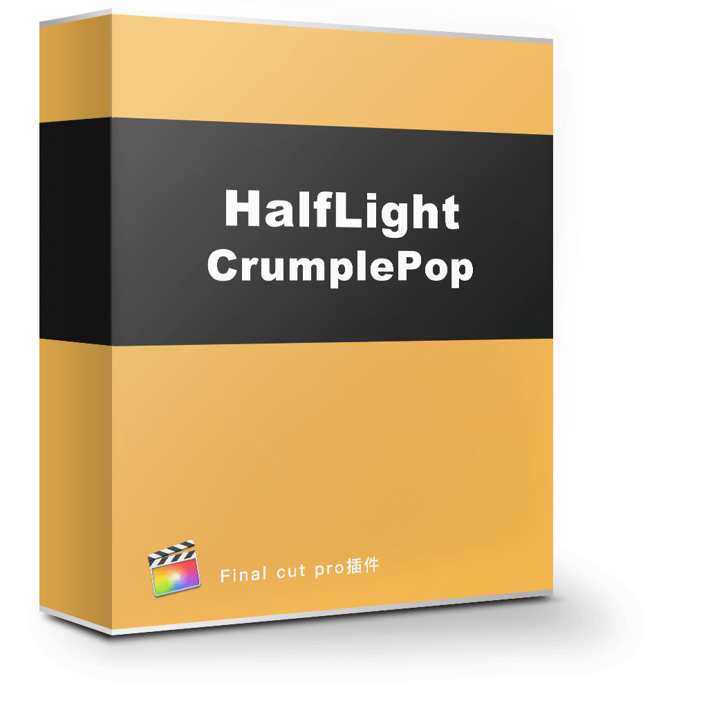 CrumplePop HalfLight 1.0 镜头漏光转场滤镜 CrumplePop HalfLight 1.0 镜头漏光转场滤镜