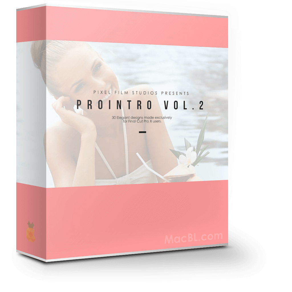 ProIntro Volume 2 1.0 优雅简洁文字标题 ProIntro Volume 2 1.0 优雅简洁文字标题