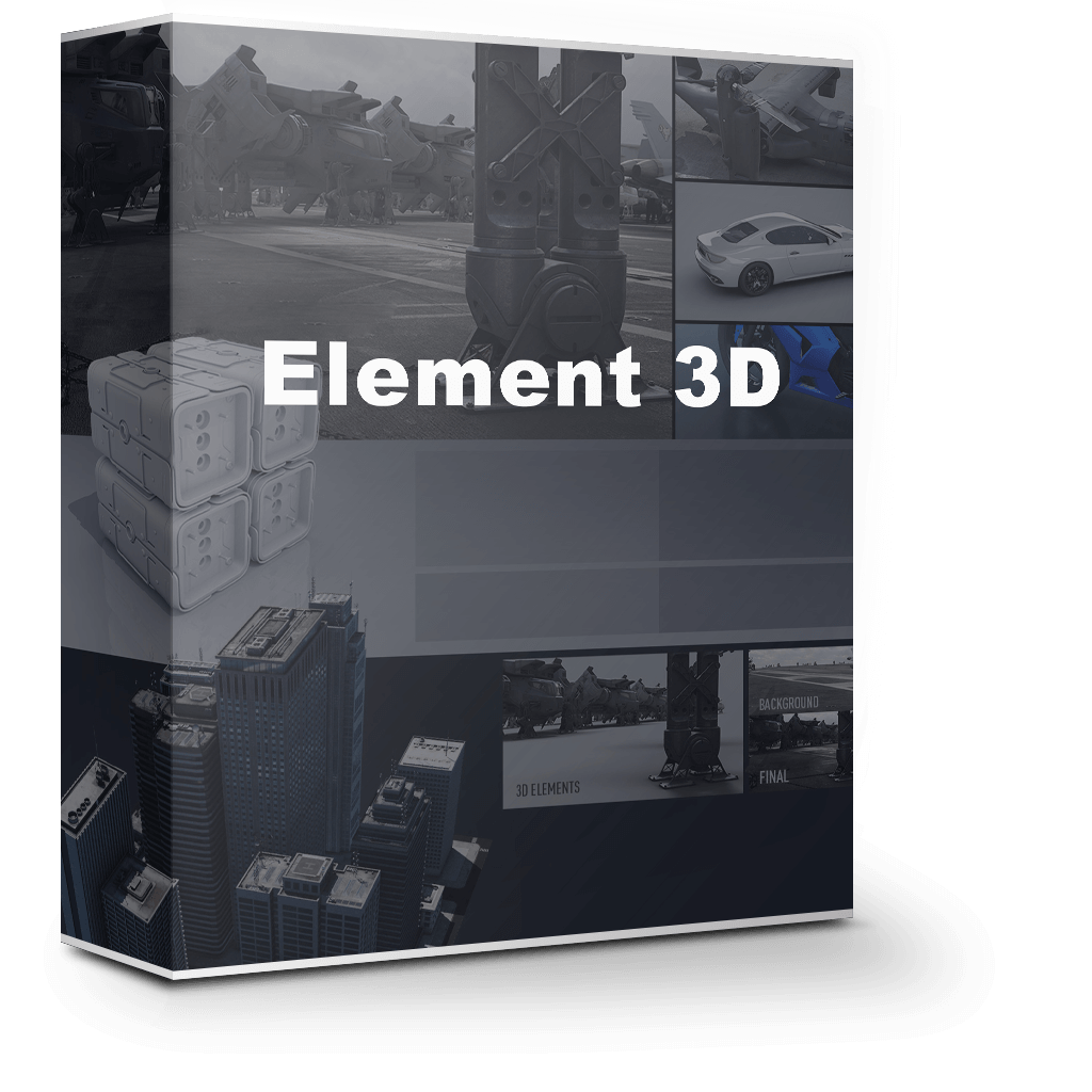 Element 3D 2.2.2155 强大的三维模型 Element 3D 2.2.2155 强大的三维模型