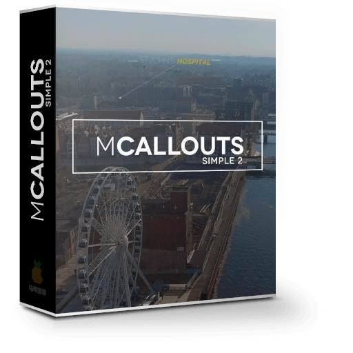 mCallouts Simple 2 1.0 注释解说文字标题 mCallouts Simple 2 1.0 注释解说文字标题
