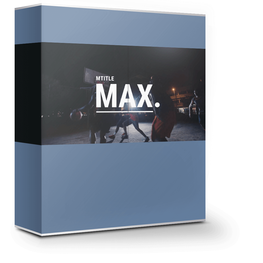 mTitle MAX 1.0 大字片头纪录片标题字幕 mTitle MAX 1.0 大字片头纪录片标题字幕