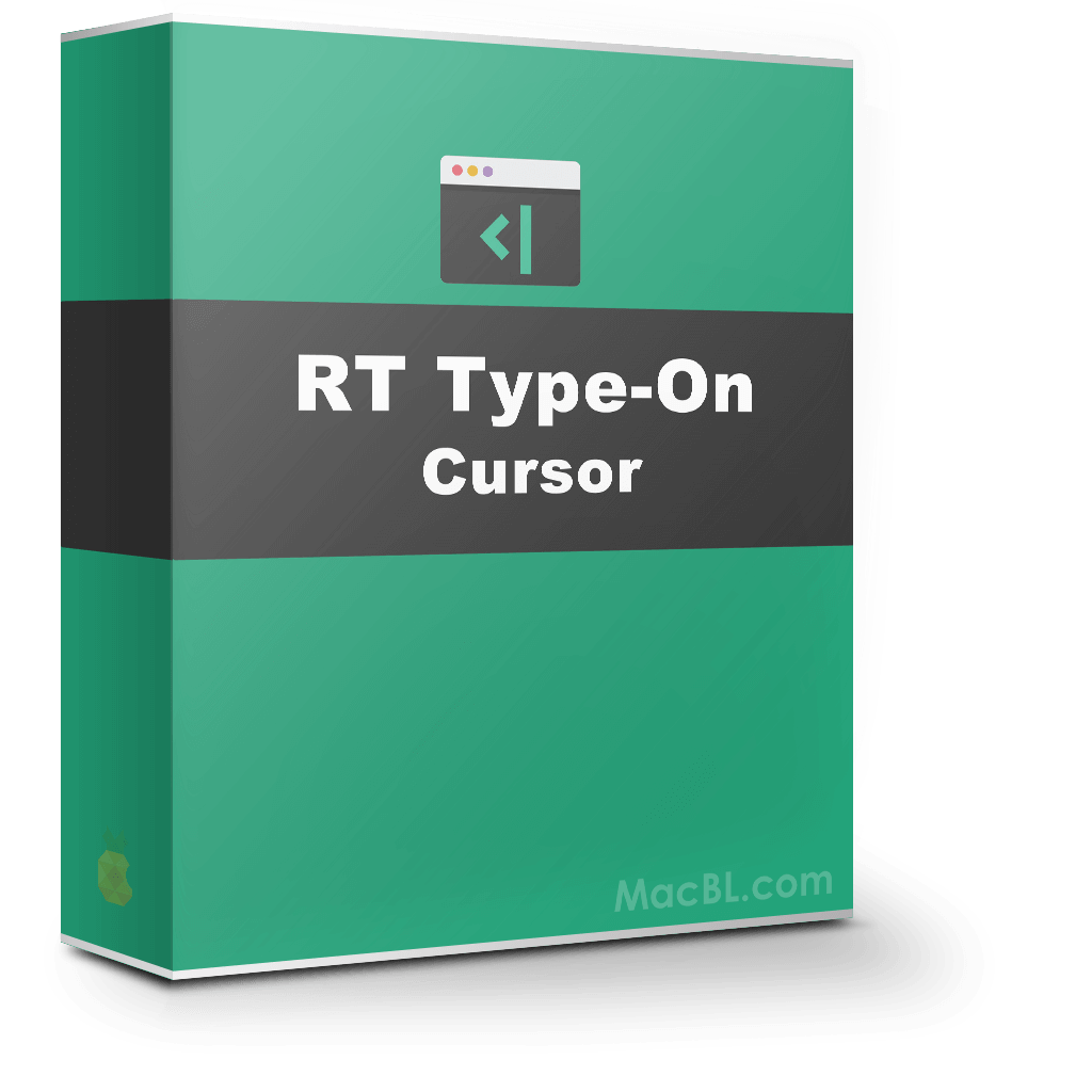 RT Type-On Cursor 1.0 模拟屏幕键入的文本效果 RT Type-On Cursor 1.0 模拟屏幕键入的文本效果
