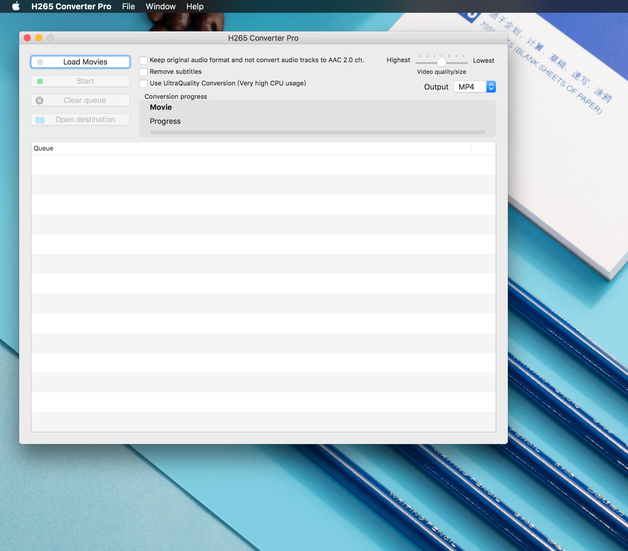 H265 Converter Pro 2.3 视频格式转换软件 H265 Converter Pro 2.3 视频格式转换软件