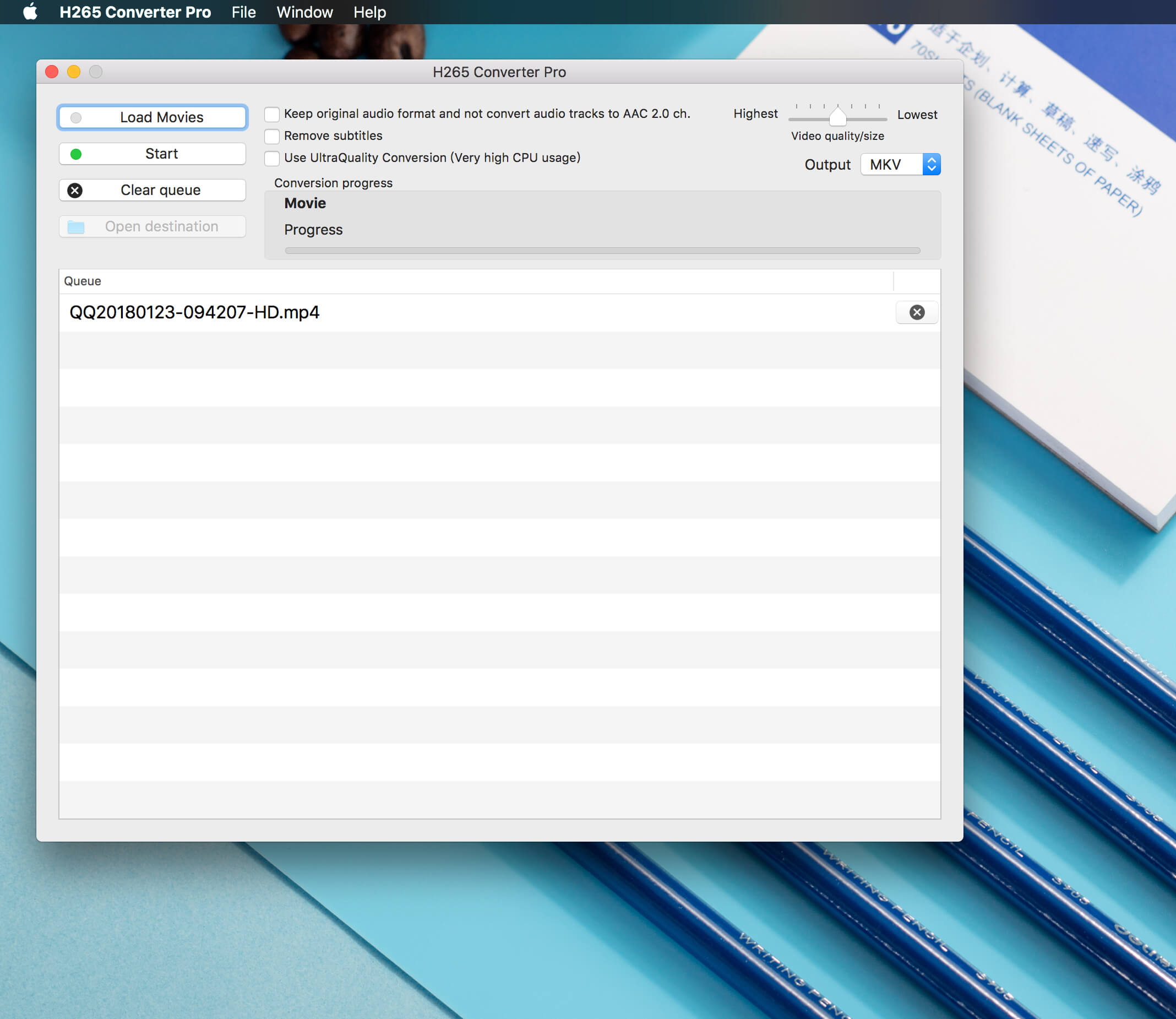 H265 Converter Pro 2.3 视频格式转换软件 H265 Converter Pro 2.3 视频格式转换软件