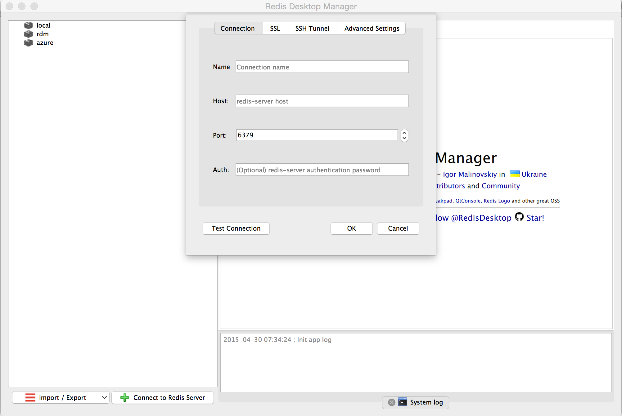 Redis Desktop Manager 0.8.8.33 简单快速Redis桌面管理工具 Redis Desktop Manager 0.8.8.33 简单快速Redis桌面管理工具
