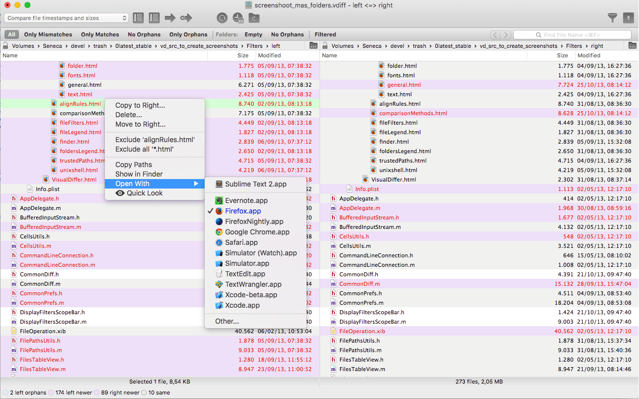 VisualDiffer 1.7.0 文件管理工具 VisualDiffer 1.7.0 文件管理工具