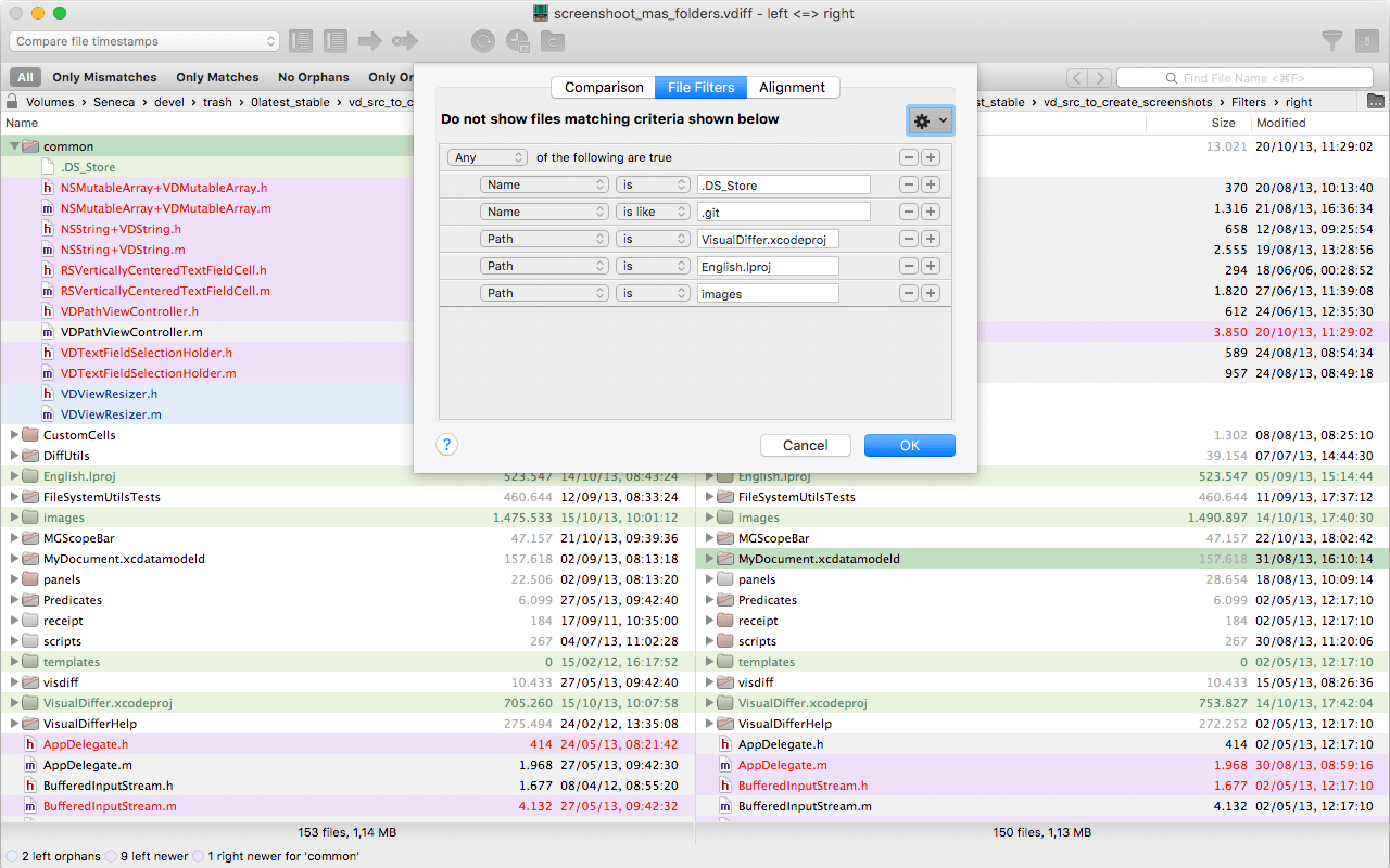 VisualDiffer 1.7.0 文件管理工具 VisualDiffer 1.7.0 文件管理工具