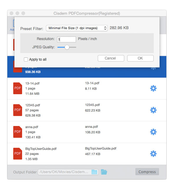 Cisdem PDF Compressor 3.4.0 PDF文件压缩工具 Cisdem PDF Compressor 3.4.0 PDF文件压缩工具
