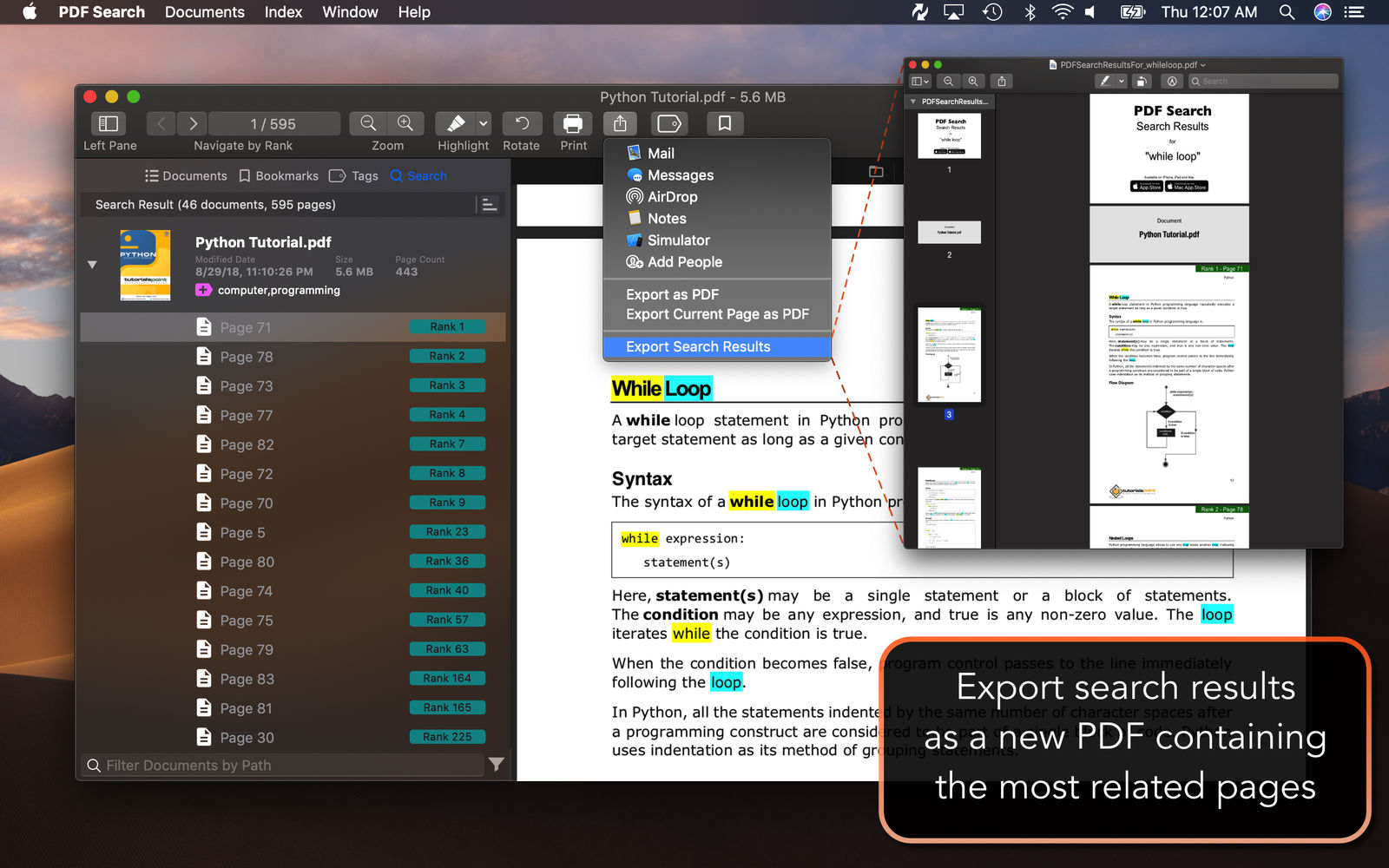 PDF Search 12.19 PDF文档搜索工具 PDF Search 12.19 PDF文档搜索工具